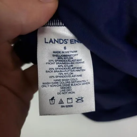 Lands End Swim WOmens 6 Tankini - Picture 9 of 10